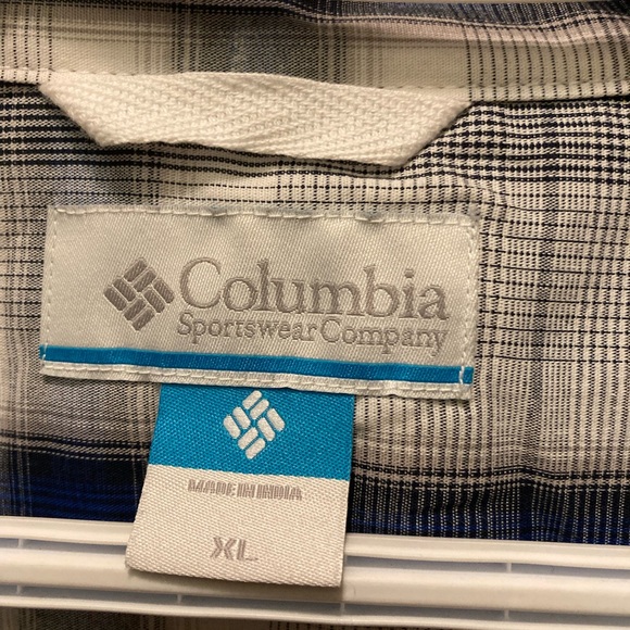Columbia vapour ridge shirt long sleeve XL plaid - Picture 3 of 4